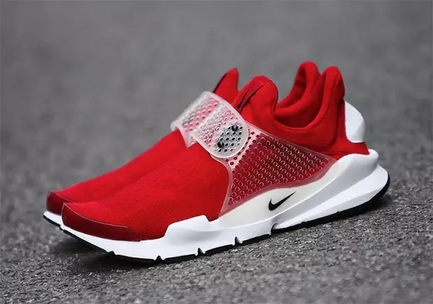 Nike Sock Dart Röd Vit 2016