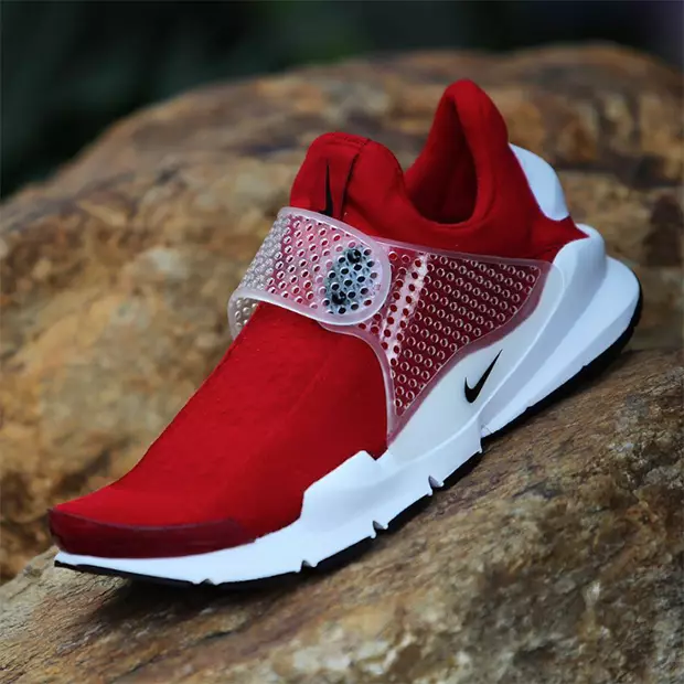 Nike Sock Dart University Red White 2016