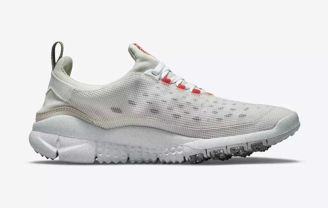 Nike Free Run Trail Crater White Narıncı Krem Mağara Daşı DC4456-100 Buraxılış Tarixi