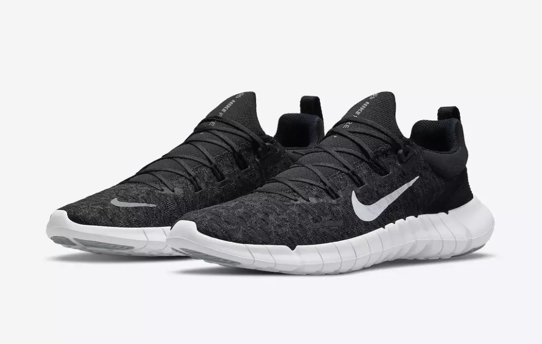 Nike Free Run 5.0 Đen Đen Khói Xám Trắng CZ1884-001 Ngày phát hành