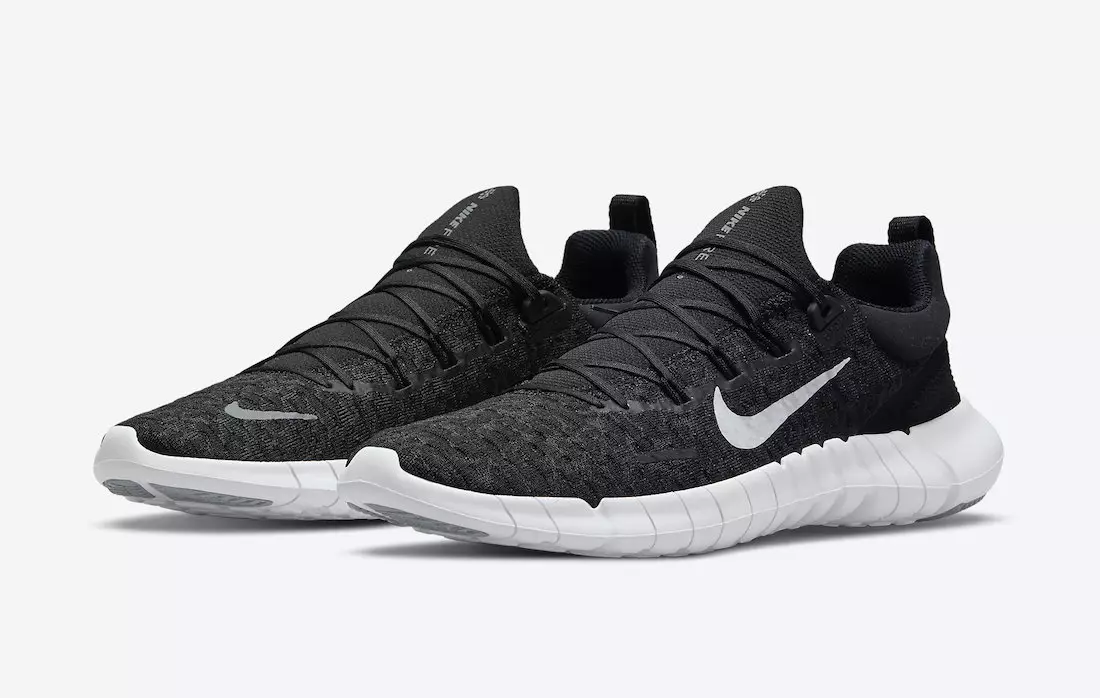 Nike Free Run 5.0 Black Dark Smoke Grey White CZ1884-001 Թողարկման ամսաթիվ