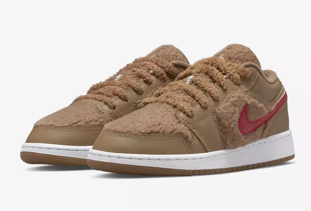 Air Jordan 1 Low GS Teddy Bear DO2233-264 Data ta' Rilaxx