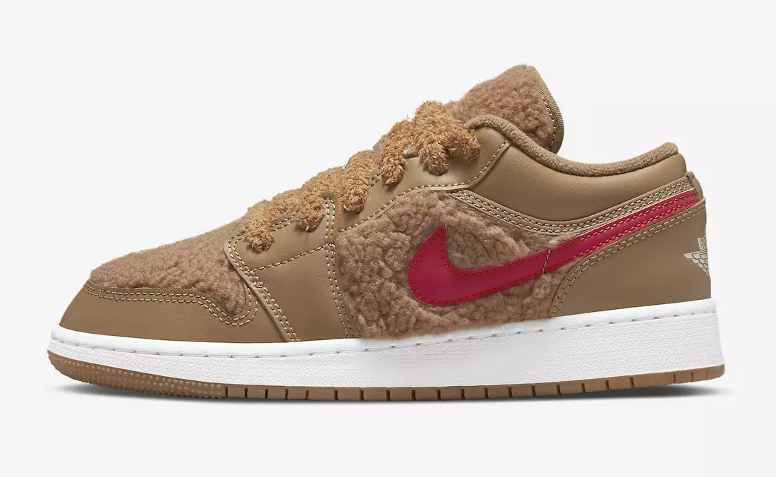 Air Jordan 1 Low GS Teddy Bear DO2233-264 Шығарылым күні