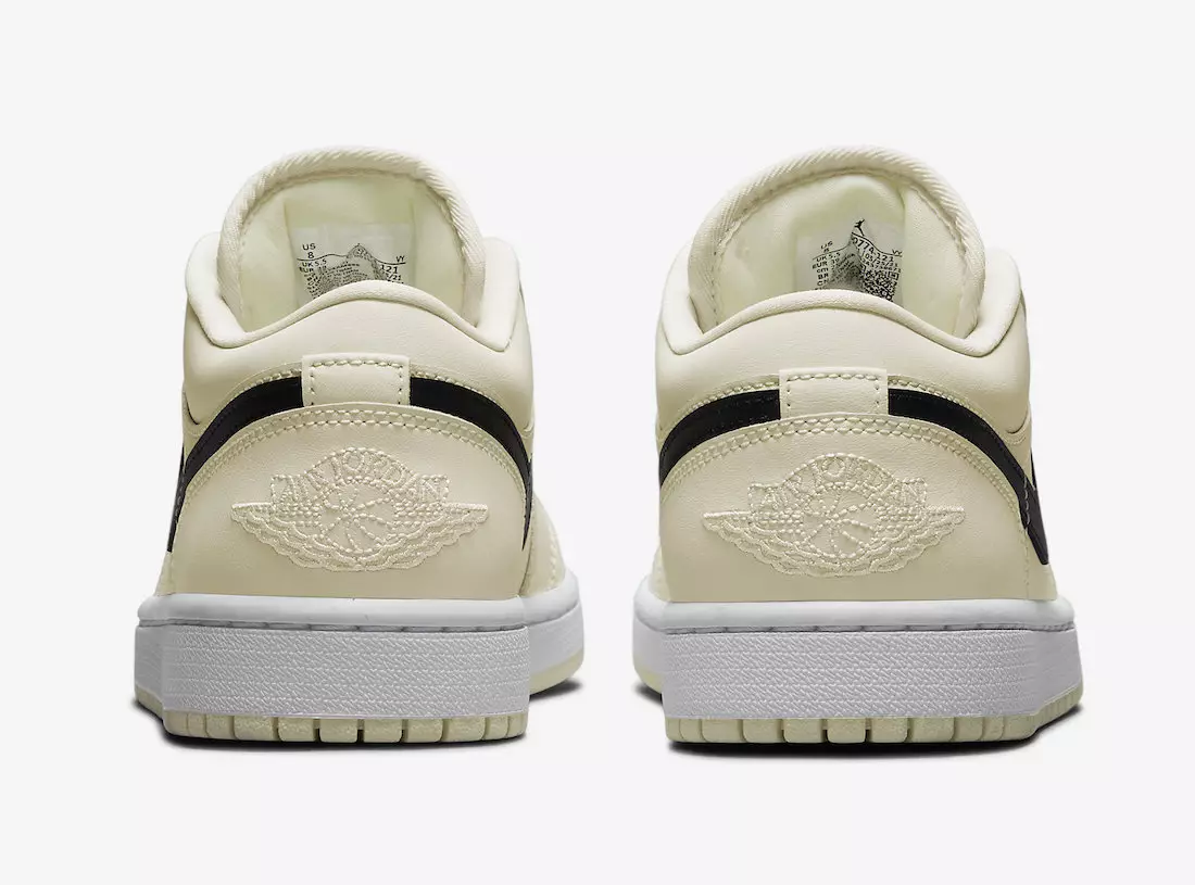 Air Jordan 1 Low Leche de coco DC0774-121 Fecha de lanzamiento