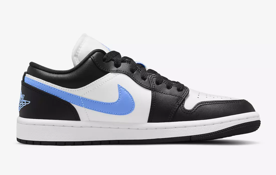 Air Jordan 1 Low Black University Blue White DC0774-041 Шығарылған күні