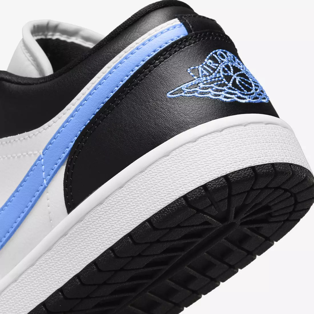 Air Jordan 1 Low Negras University Azules Blancas DC0774-041 Fecha de lanzamiento