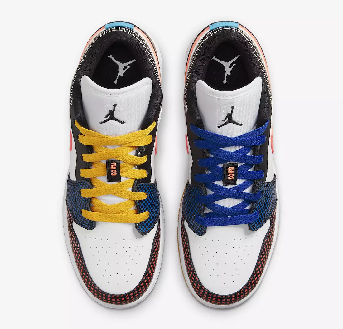 Air Jordan 1 Low GS MMD Multi-Faarf DH7547-100 Release Datum