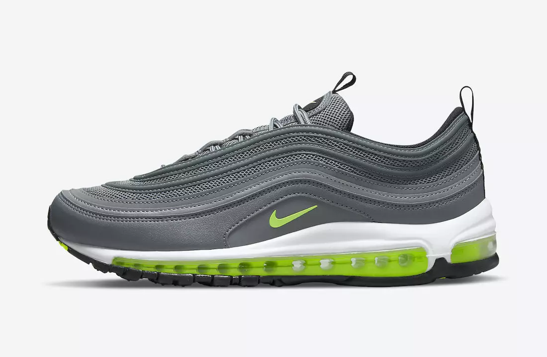 Nike Air Max 97 Gray Neon DJ6885-001 Թողարկման ամսաթիվ