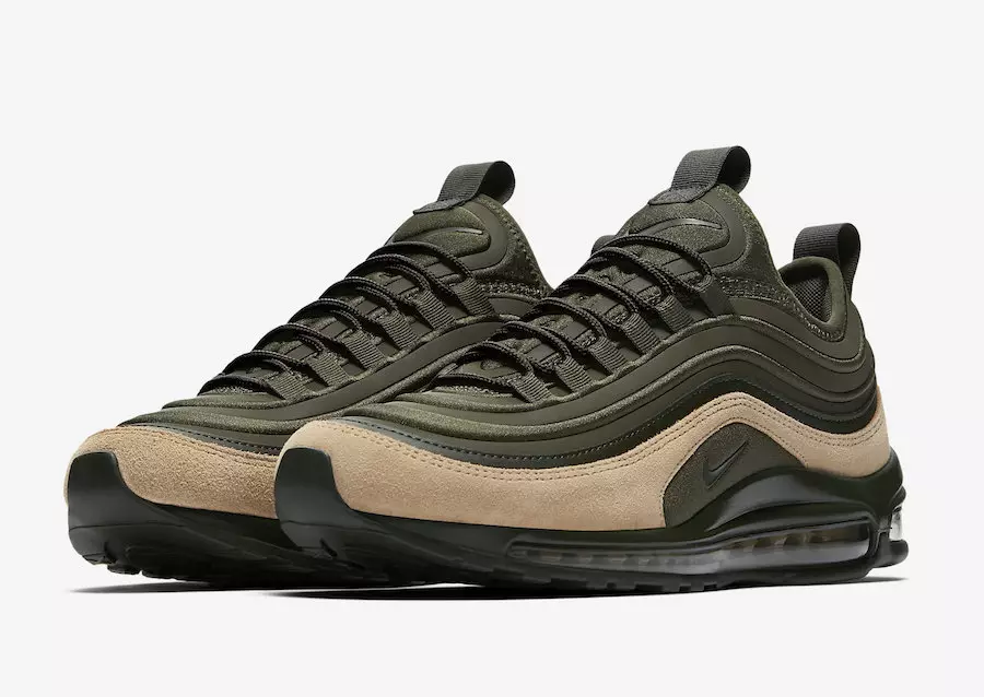 Nike Air Max 97 Ultra '17 SE verschijnt in Cargo Khaki en Mushroom