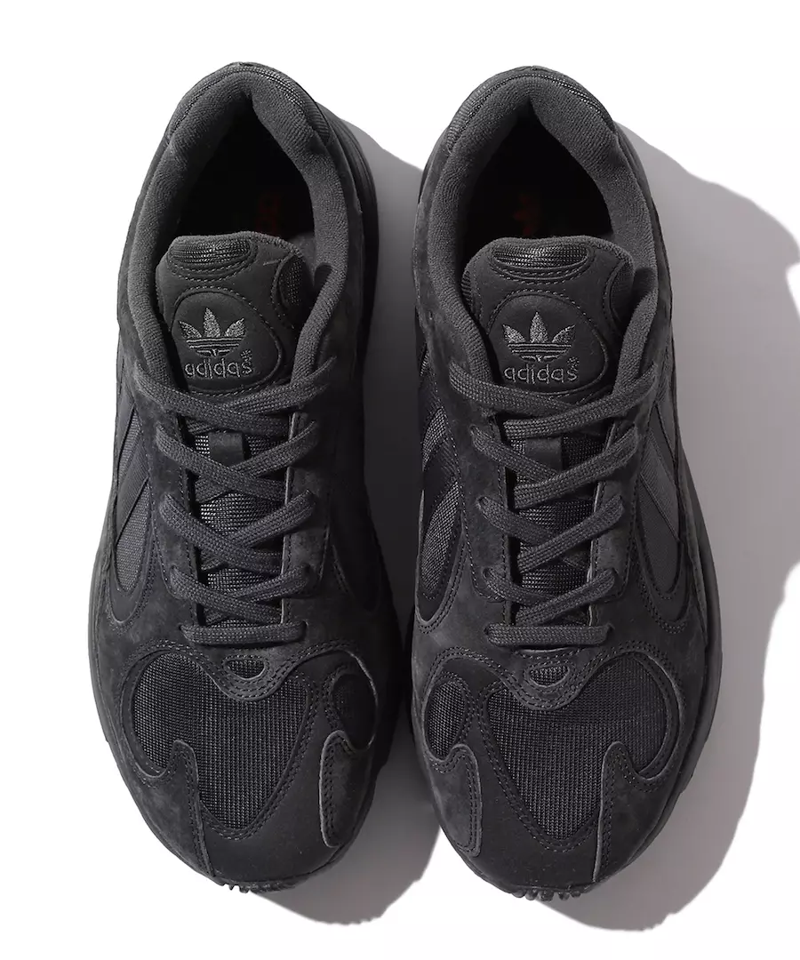 BEAMS adidas Yung-1 Black 発売日