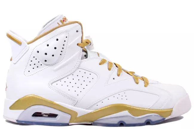 Олимпийские часы Air Jordan 6 Golden Moments