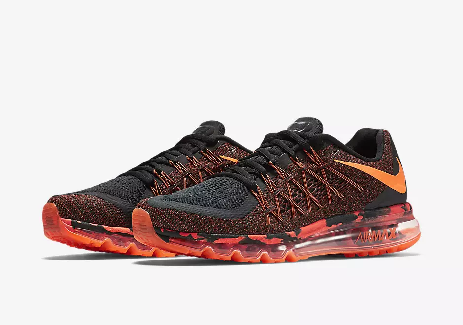 Nike Air Max 2015 Дээд зэрэглэлийн улбар шар өнгийн Camo