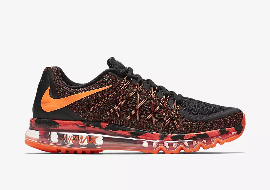 Nike Air Max 2015 Премиум оранжевый камуфляж