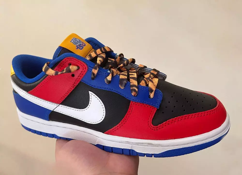 Биринчи көрүнүш: Nike Dunk Low "TSU Tigers"