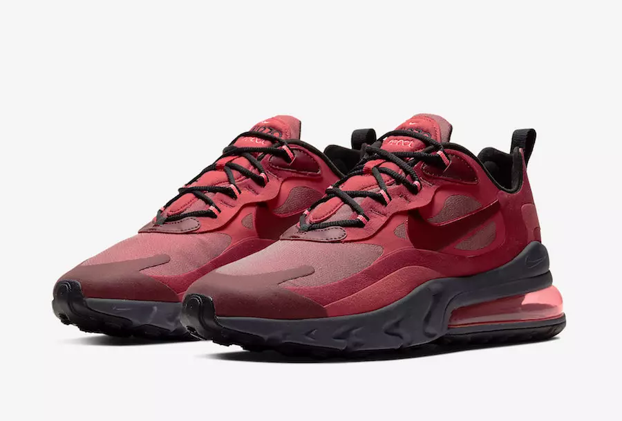 Un nou Nike Air Max 270 React se lansează în roșu și gri