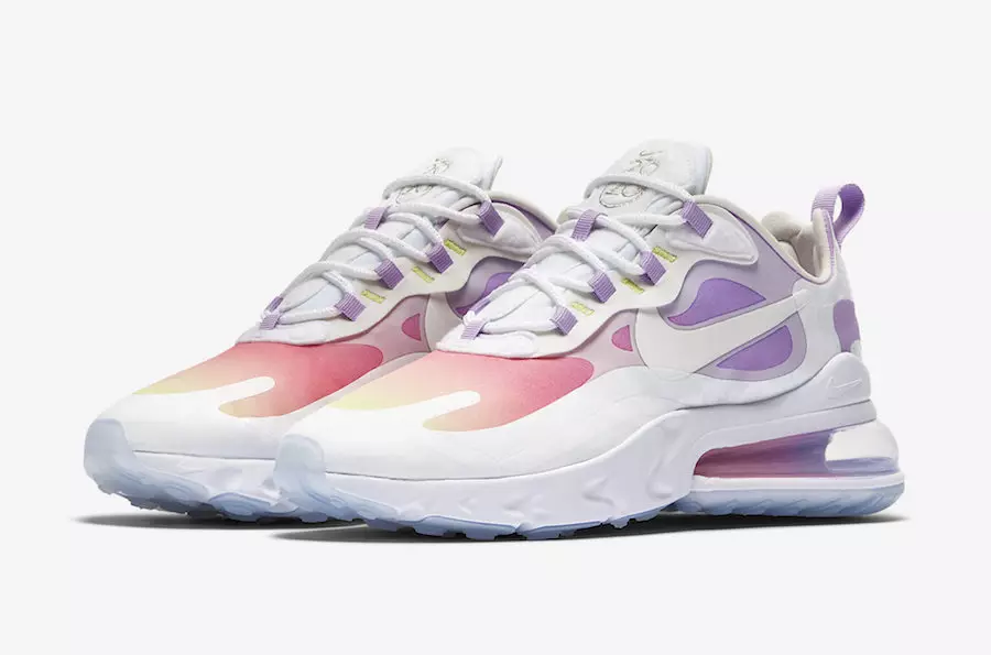 Nike Air Max 270 React CU2995-911 מעלדונג טאָג