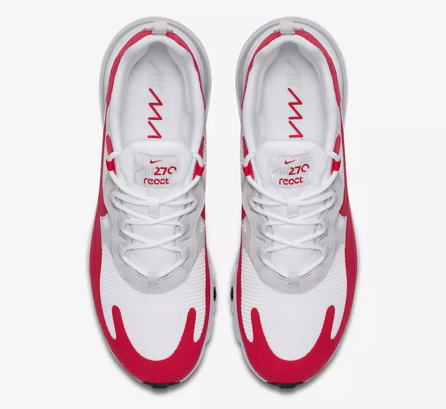 Nike Air Max 270 React Air Max 1 CW2625-100 תאריך שחרור