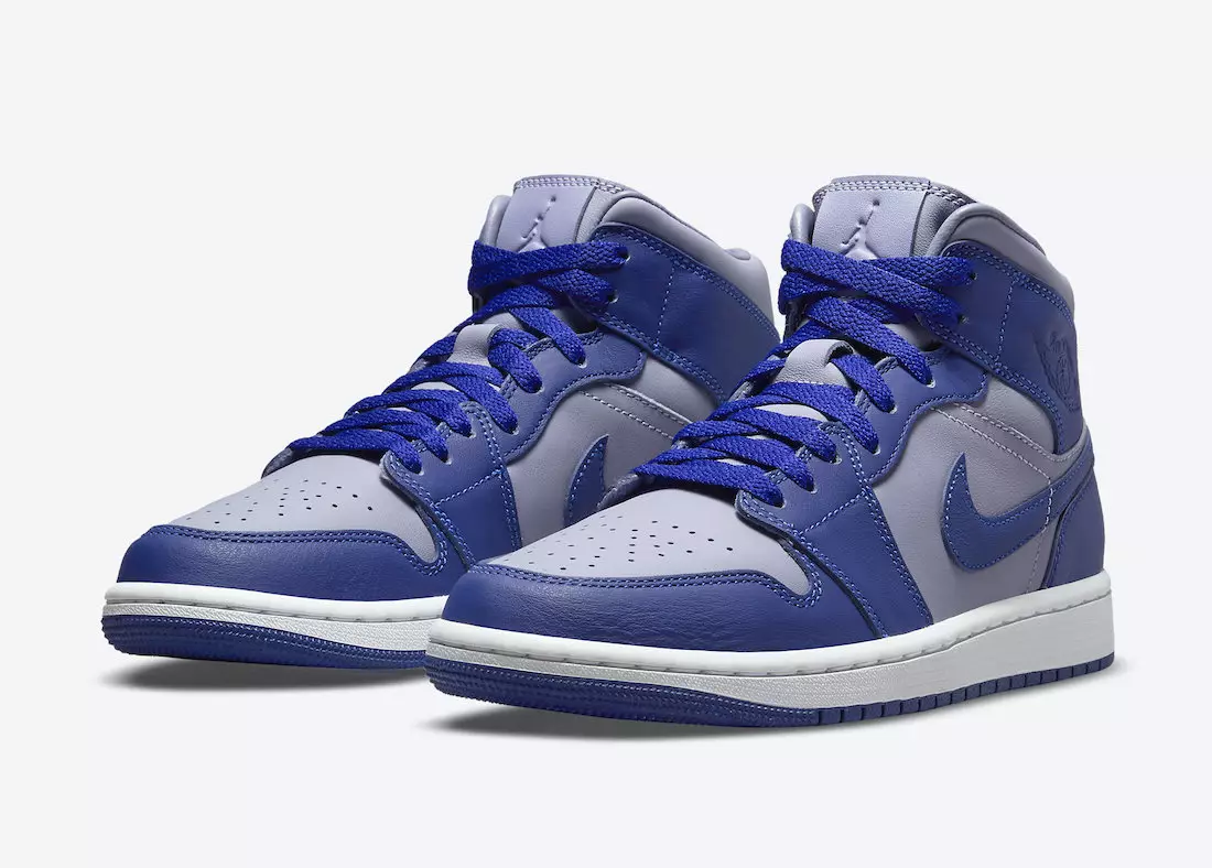 Air Jordan 1 Mid Grey Blue DH7821-500 Санаи барориши