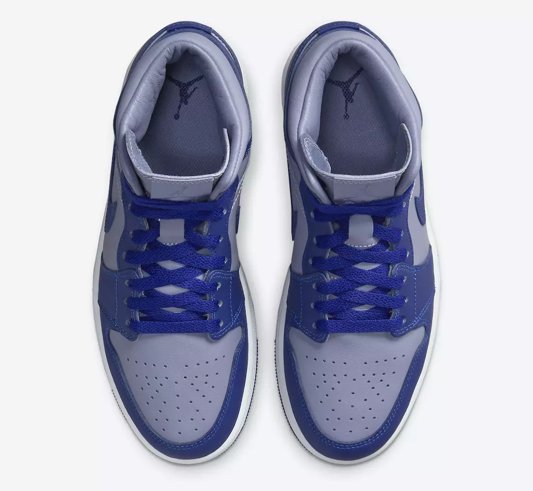 Air Jordan 1 Mid Grey Blue DH7821-500 გამოშვების თარიღი