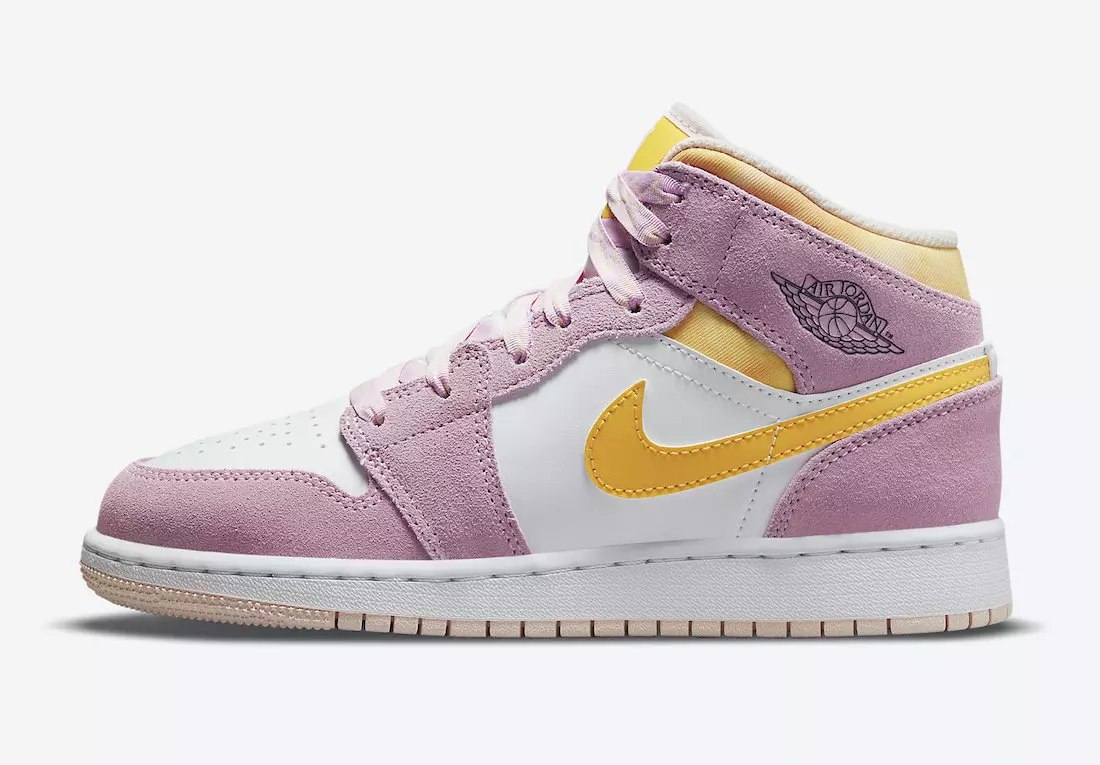 Air Jordan 1 Mid SE GS Arctic Pink DC9517 600 санаи барориши