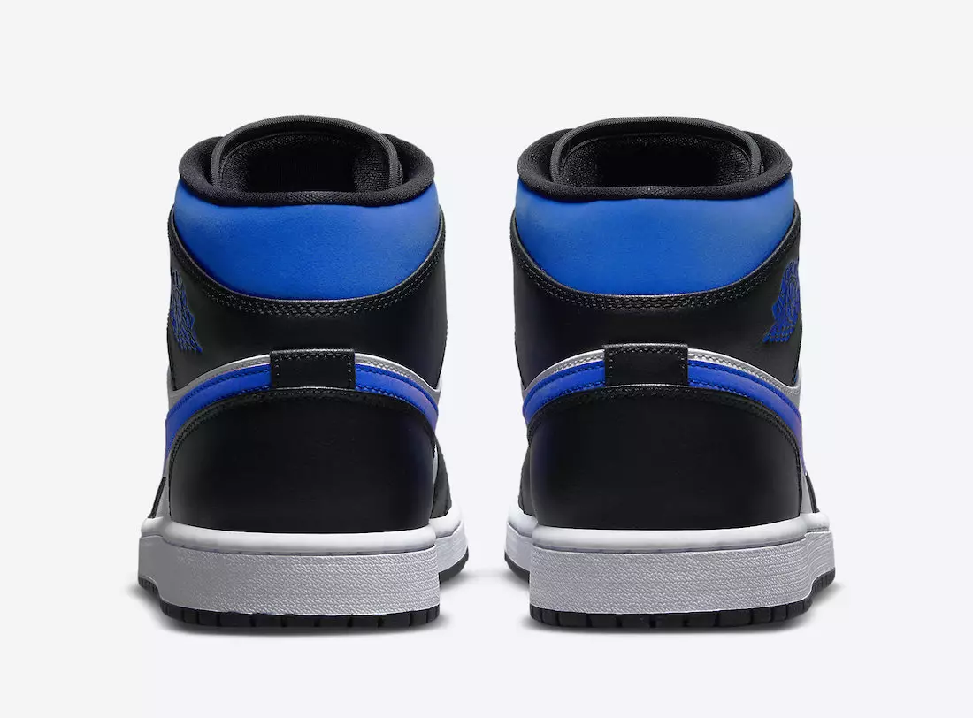 Air Jordan 1 Mid Black White Royal 554724-140 Data de lançamento