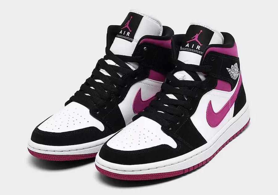 Air Jordan 1 Mid WMNS Magenta BQ6472-005 Data tal-Ħruġ