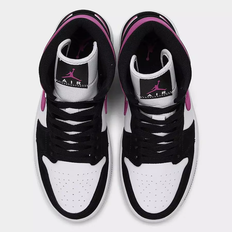 Air Jordan 1 Mid WMNS Magenta BQ6472-005 Tarehe ya Kutolewa