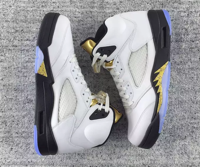 Ngày phát hành huy chương vàng Olympic của Air Jordan 5