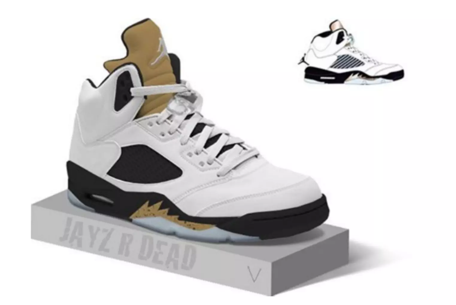 Дата на пускане на пазара на Air Jordan 5 Olympic White Black Gold