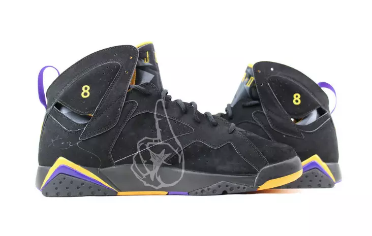 Air Jordan 7 Kobe Lakers în deplasare PE