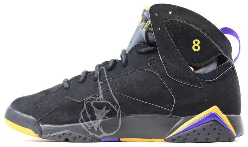 Air Jordan 7 Kobe Bryant Lakers Uit PE