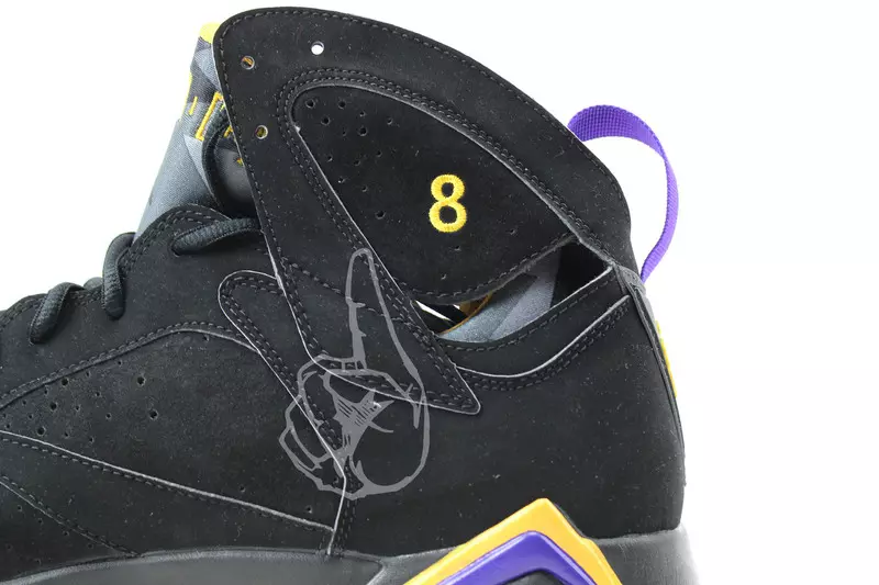 Air Jordan 7 Kobe Lakers Away PE