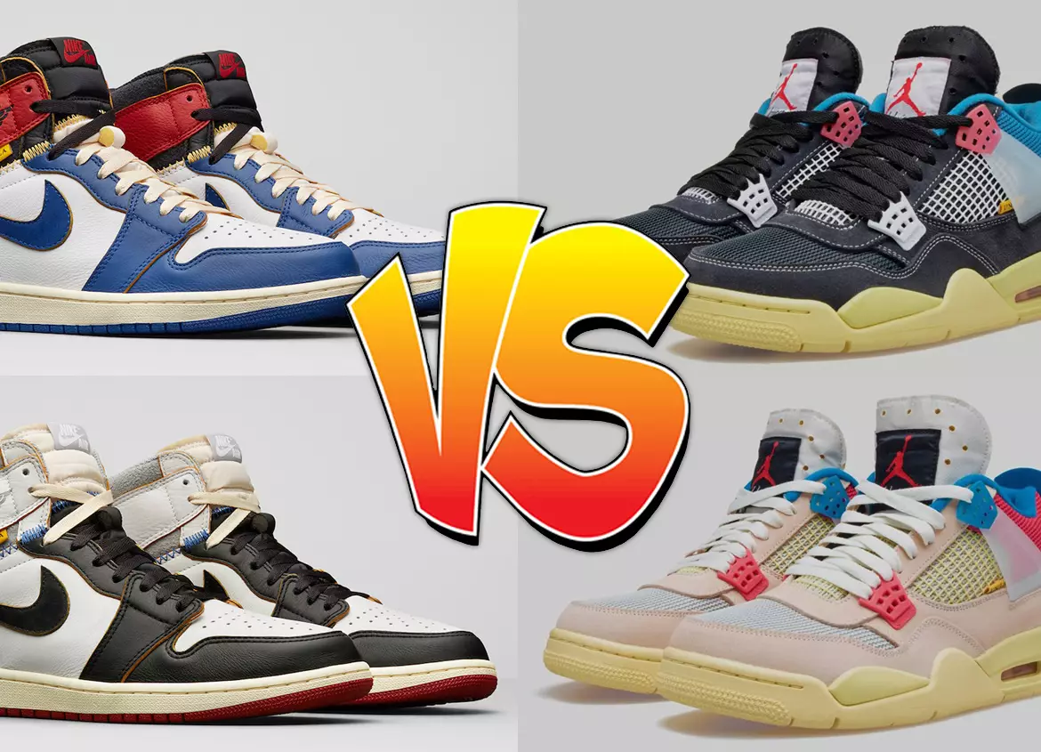 Better Union x Air Jordan: Air Jordan 1 atau Air Jordan 4