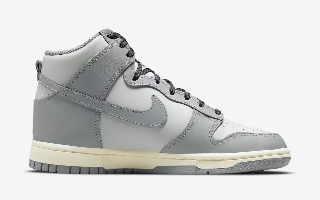 Nike Dunk High Grey White DD1869-001 Data lansării