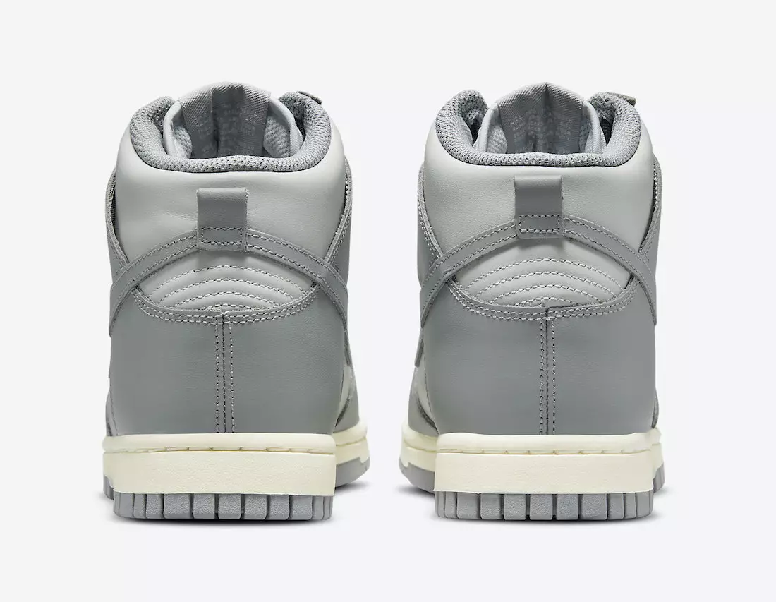 Nike Dunk High Grey White DD1869-001 Дата выпуску