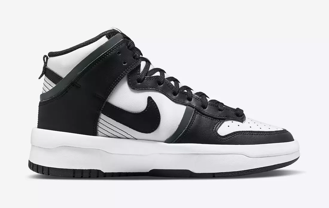 Nike Dunk High Rebel Black White DH3718-104 Útgáfudagur