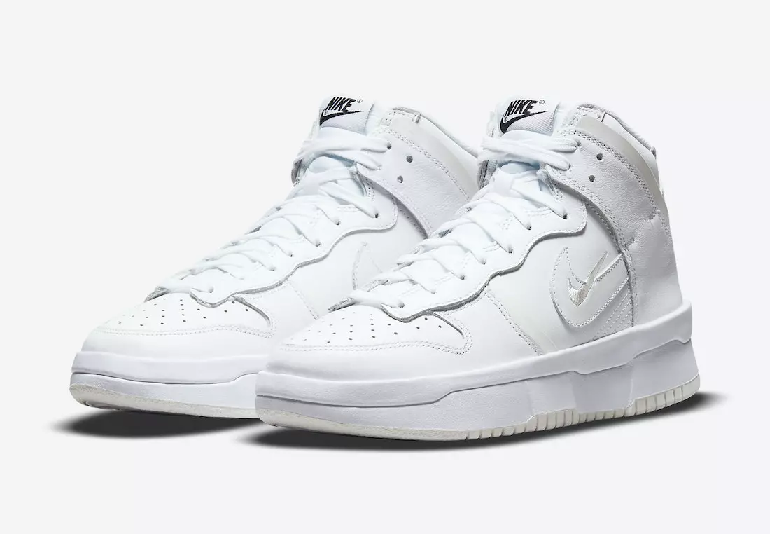 Nike Dunk High Rebel Goes All-White