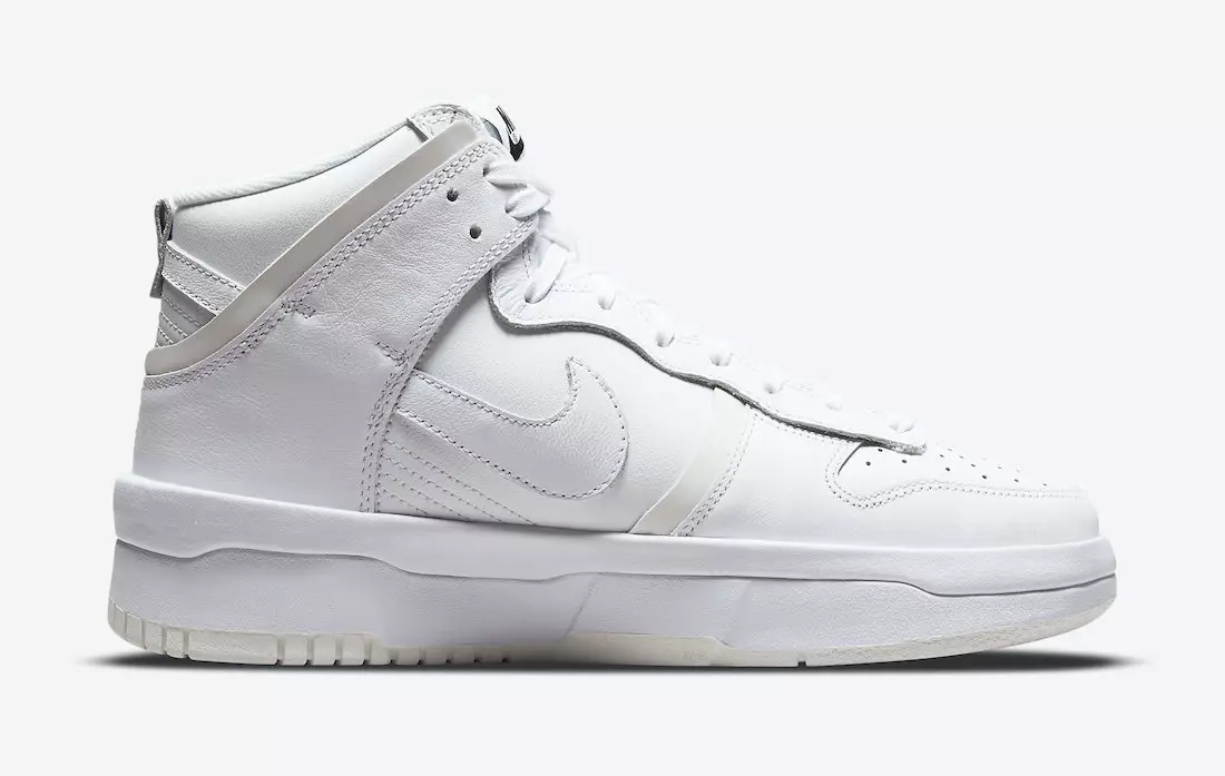 Nike Dunk High Rebel White DH3718-100 Dáta Eisiúna