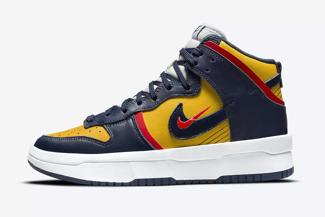 Nike Dunk High Rebel Michigan DH3718-701 Дата на издаване