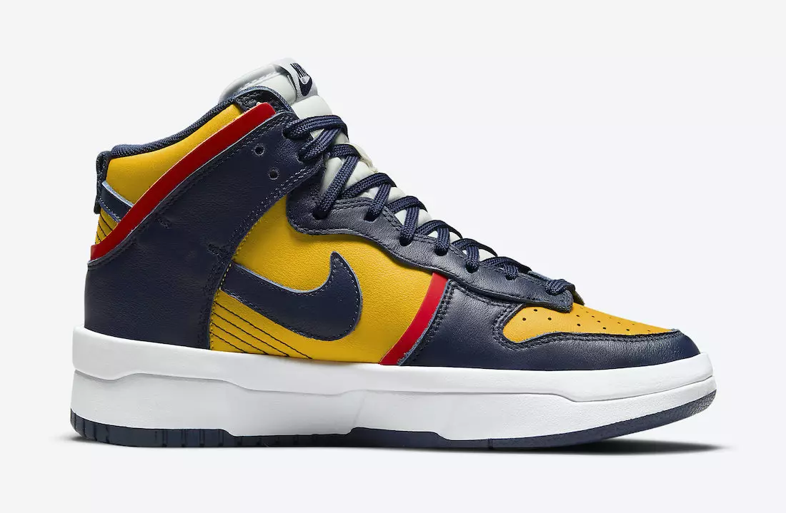 Nike Dunk High Rebel Michigan DH3718-701 Tanggal Rilis