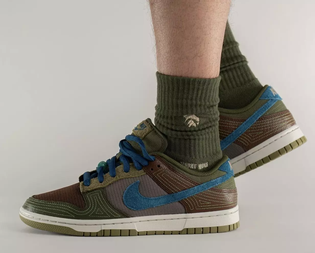 Nike Dunk Low NH Cacao Wow DR0159-200 Releasedatum på fötterna