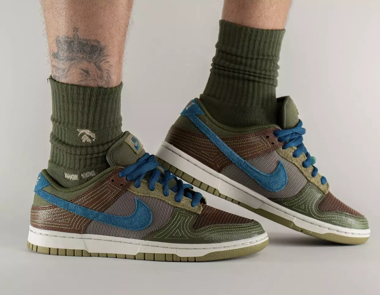 Nike Dunk Low NH Cacao Wow DR0159-200 izlaišanas datums uz kājām