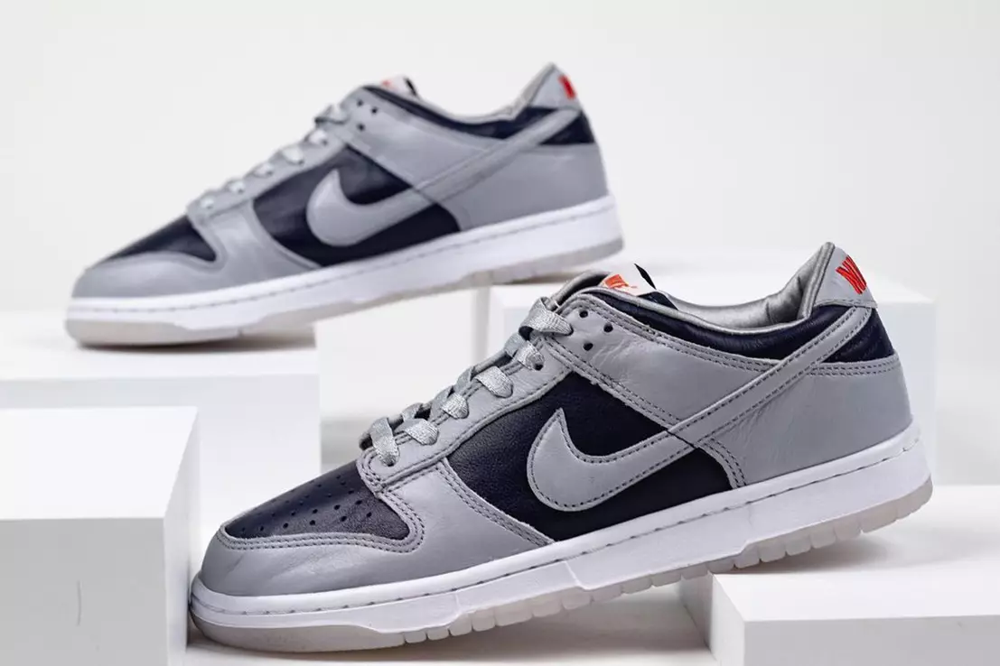 Data e publikimit të Nike Dunk Grey E zezë, argjendi e kuqe