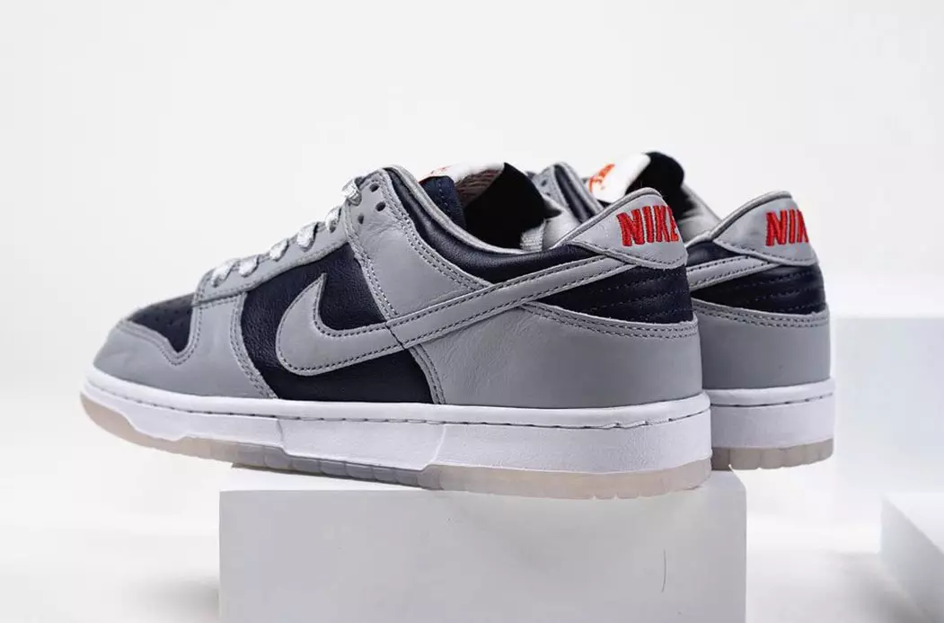 Nike Dunk Low Grey Black Silver Red ဖြန့်ချိသည့်ရက်စွဲ