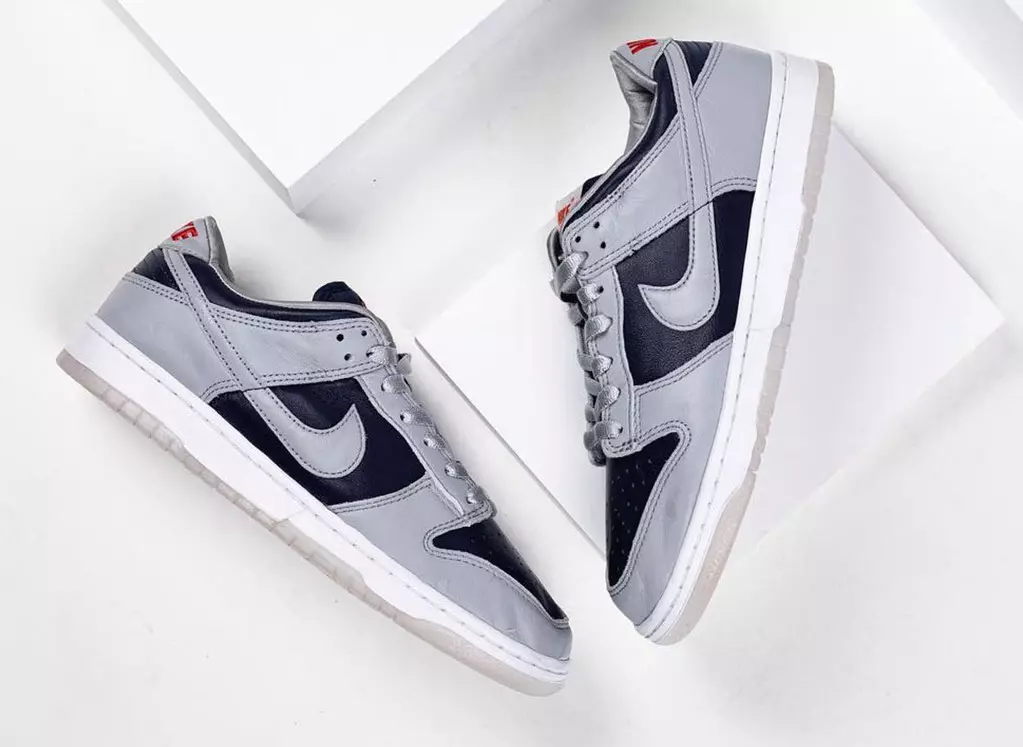 Data e publikimit të Nike Dunk Grey E zezë, argjendi e kuqe