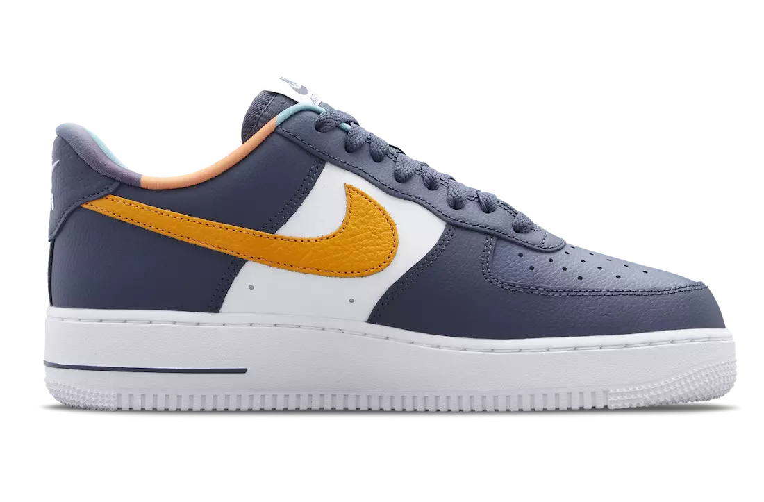 Nike Air Force 1 Düşük EMB Thunder Blue Yıkanmış Teal DM0109-400 Çıkış Tarihi