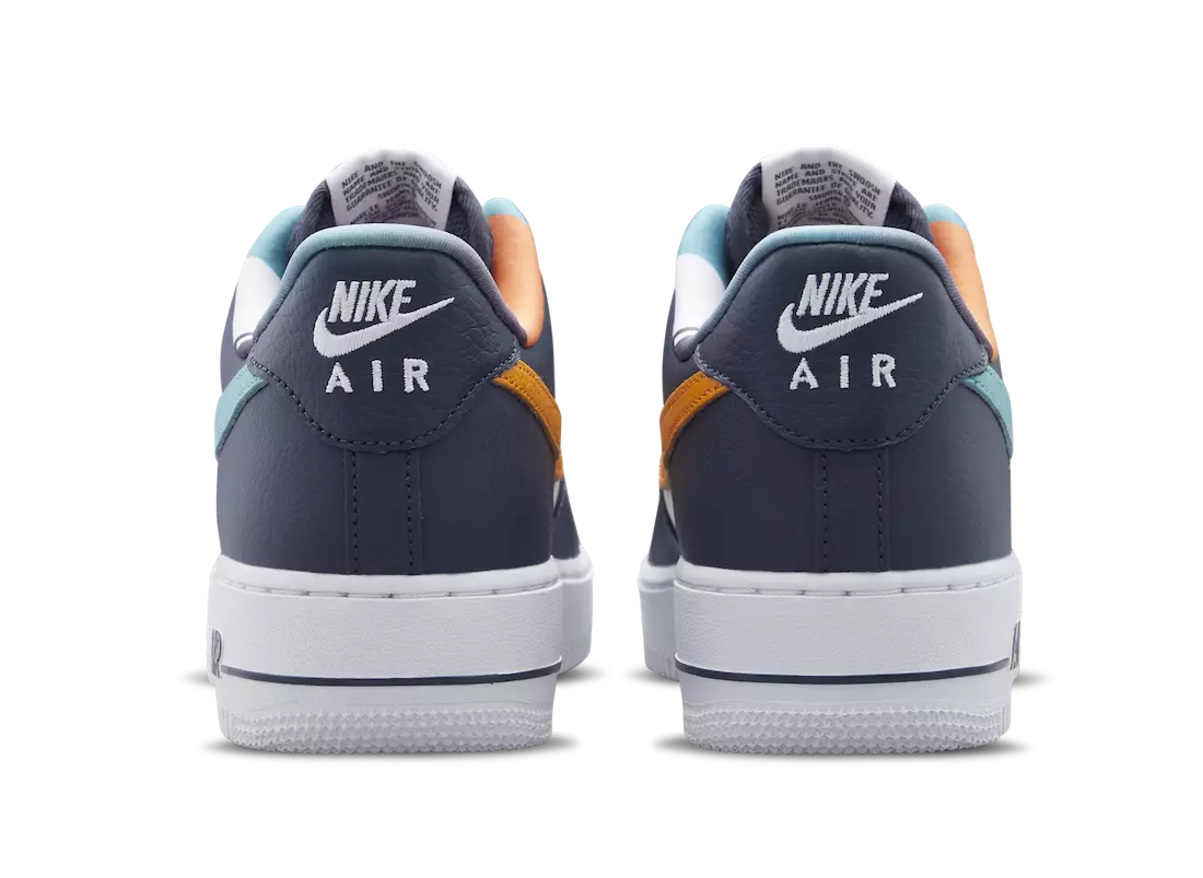 Nike Air Force 1 Low EMB Thunder Blue Washed Teal DM0109-400 Releasedatum