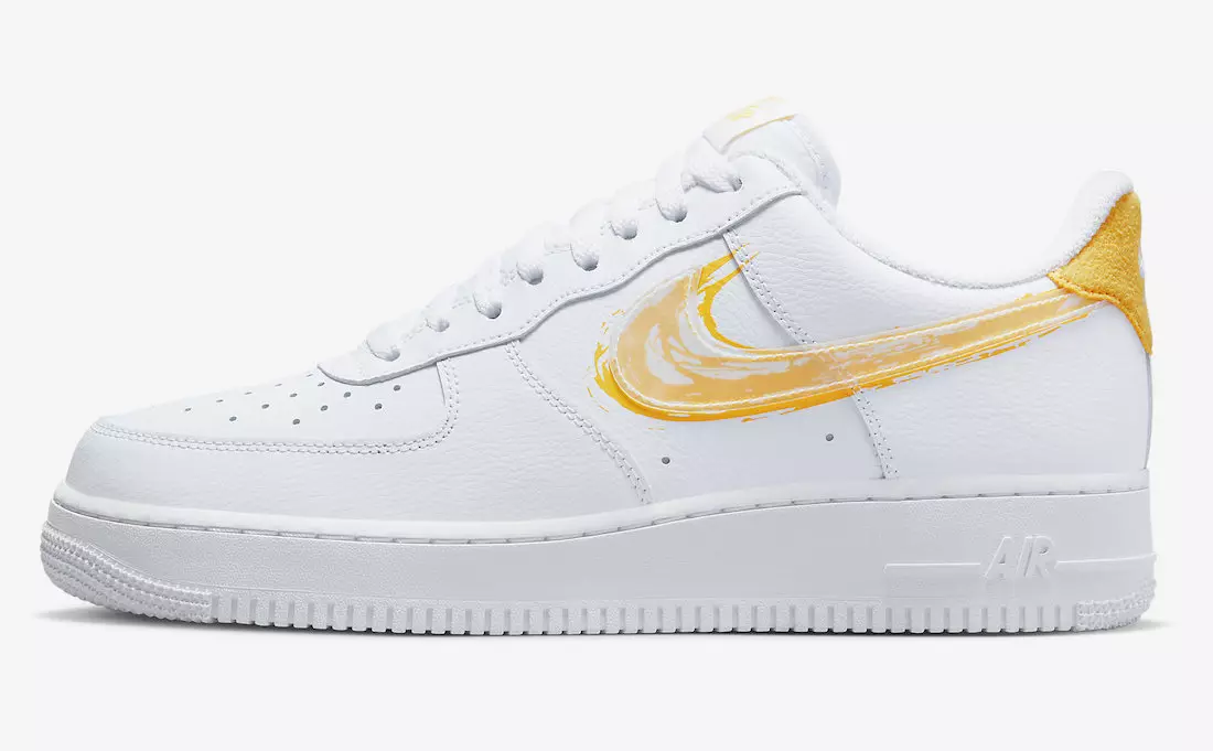 Nike Air Force 1 madala pintslitõmbega Swoosh DX2646-100 väljalaskekuupäev