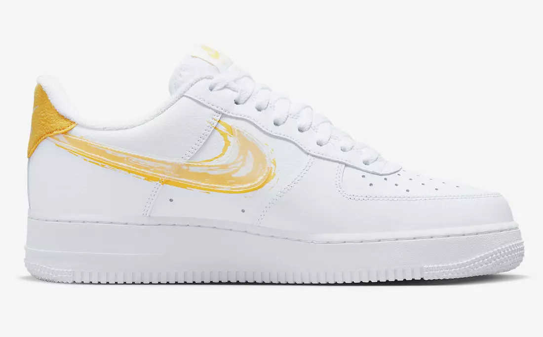 Nike Air Force 1 Low Brushstroke Swoosh DX2646-100 გამოშვების თარიღი