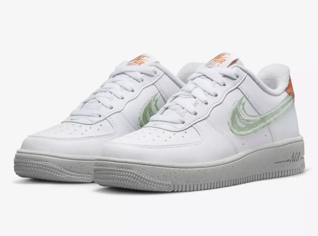 Nike Air Force 1 Low Brushstroke Swoosh DX3067-100 Шығарылым күні